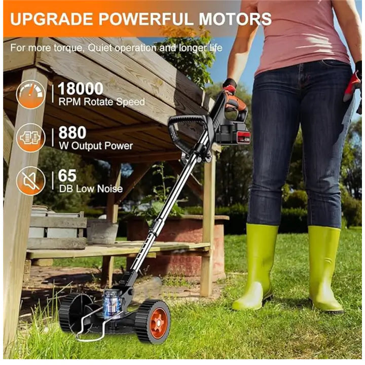 3-in-1 Cordless Lawn Tool – Trimmer, Edger & Brush Cutter