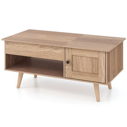 40 Inch Lift Top Coffee Table with Storage