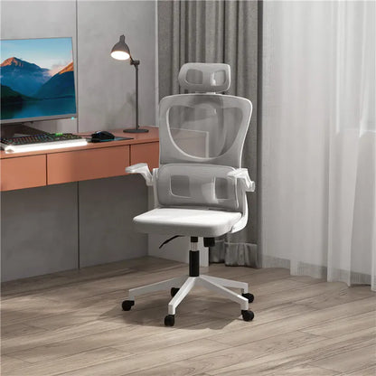 Ergonomic Office Mesh Chair with Adjustable Headrest & Height