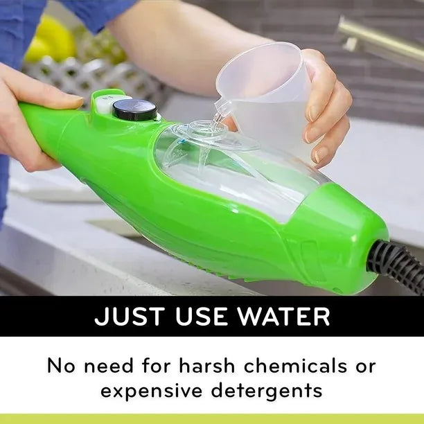 Versatile 5-in-1 Steam Cleaner for Floors, Fabrics and Glass