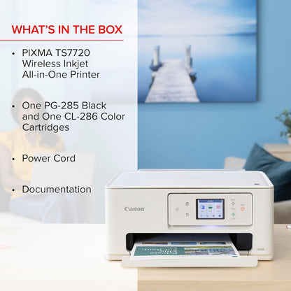 Canon PIXMA TS7720 – Wireless Home All-in-One Printer
