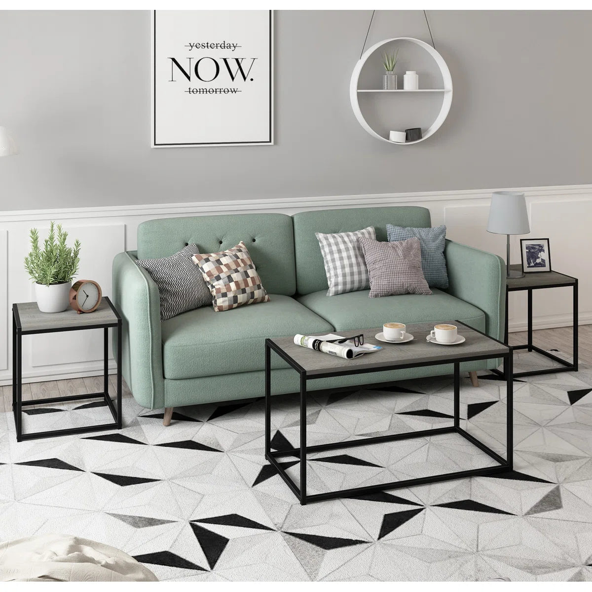 Gramercie 3 - Piece Living Room Table Set